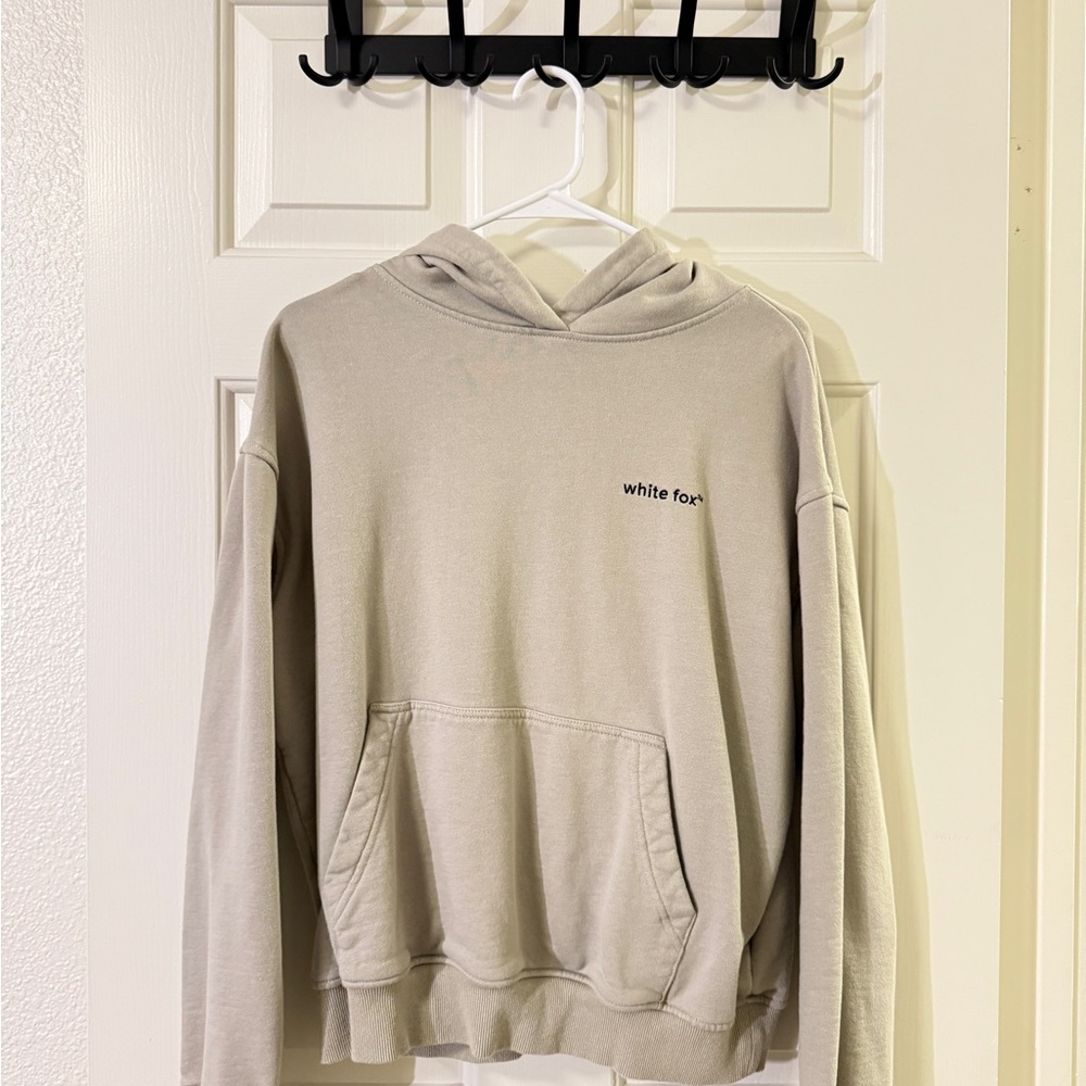 White Fox Women’s Cream Hoodie